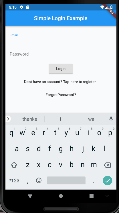 A simple Login page in Flutter 🗝 🦋 | by Ahmed Al-Zahrani | CodeChai |  Medium