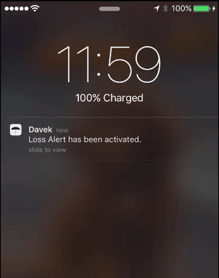 A gif showing various useless and annoying notifications from a “smart” umbrella.