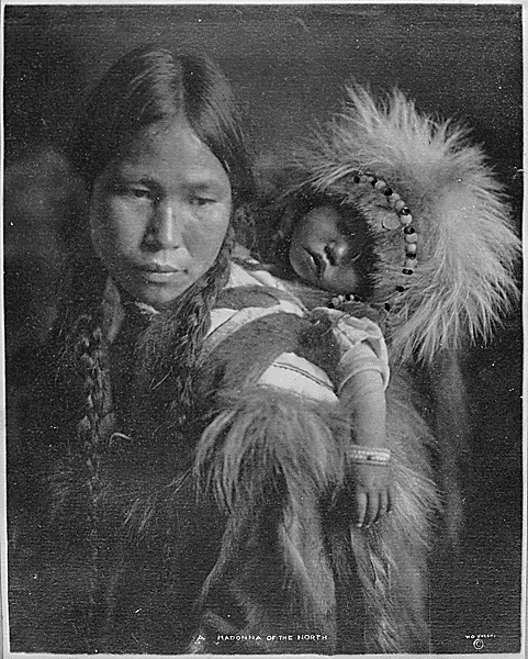 Native Alaskan Portrait by H.G. Kaiser circa 1915