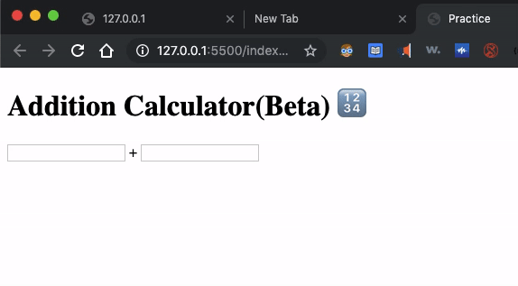 Creating Simple Addition Calculator With JavaScript | by Amritpal Singh |  Medium