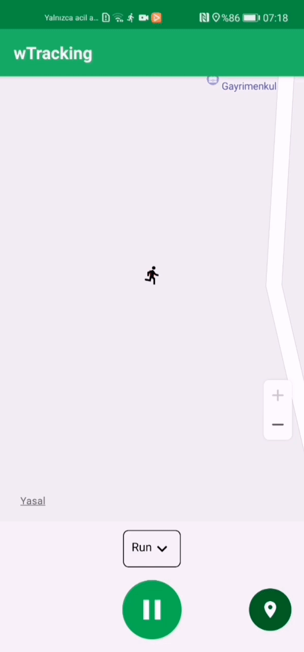 Tracking App with Map and Location Kit by Işılsu ÇİTİM Huawei