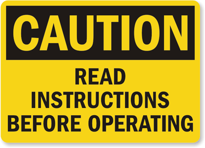 read-instructions-caution-sign-s-2655