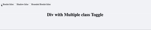 Multiple Class applied to the HTML using Vue.js