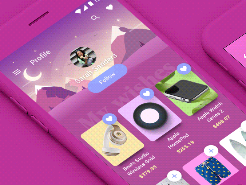 WishList Profile