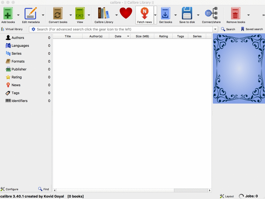 Calibre Convert HTML to epub