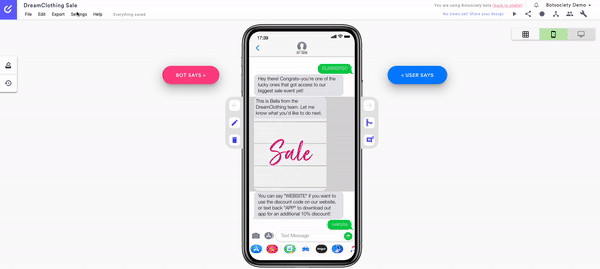 chat design
