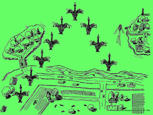 Geese Flying is about organizational behavior