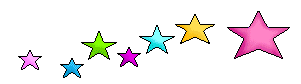7 colorful stars