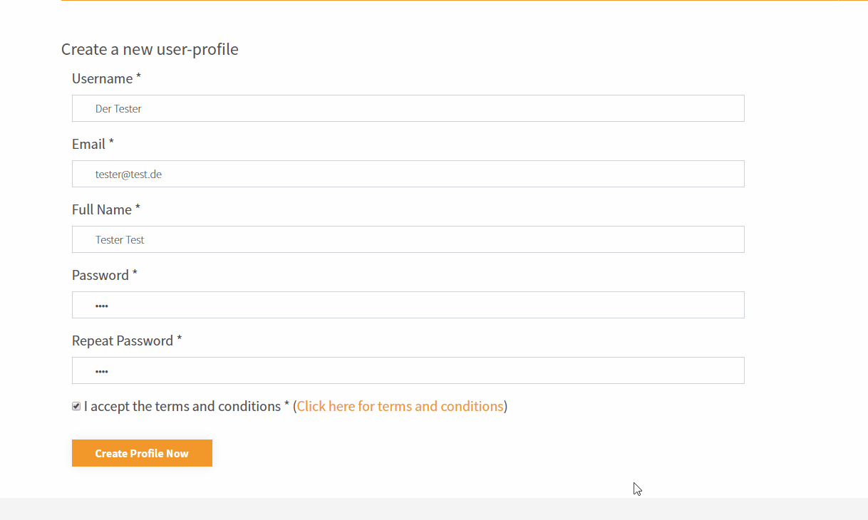 sample job application forms