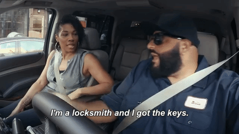 I got the keys