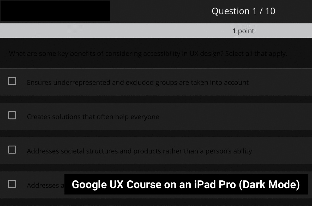 Coursera IPAD APP