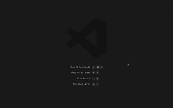 Animated GIF of command line navigation of terminal.