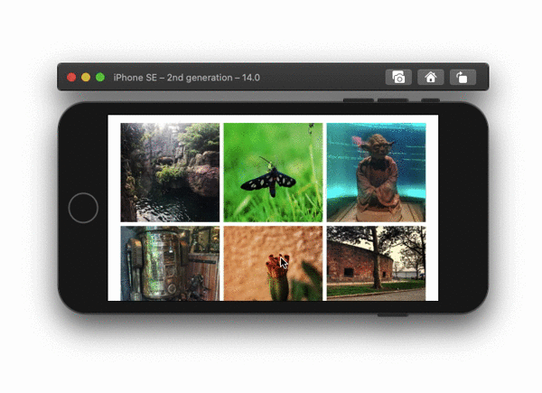 Animated previews of images