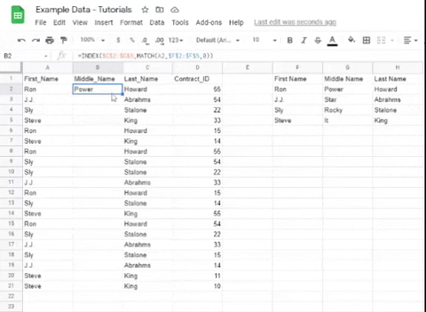 GIF showing result of formula with $ Absolute value