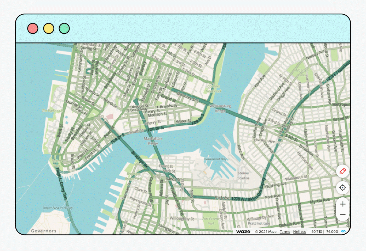 The Waze live incident feed helps our partners know what’s happening on the road and when to send help.