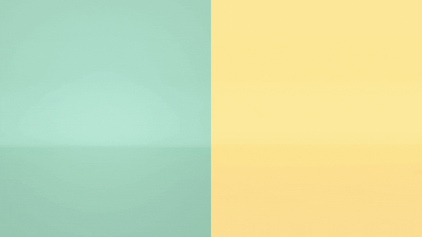 Animation with three hands creating a webpage on the left and another with a stylized computer screen.