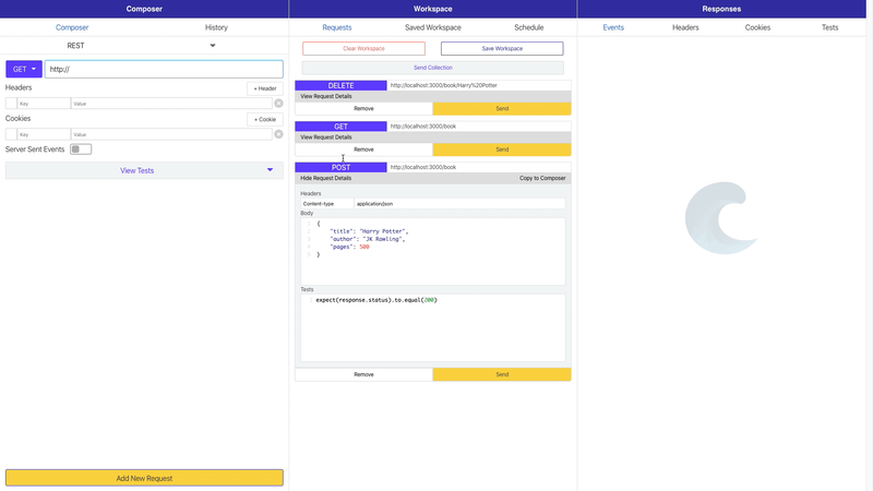 A demo of Swell’s scheduling feature.