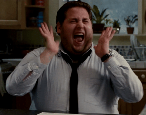 We screamt at the top of our voices, dumbstruck and excited!