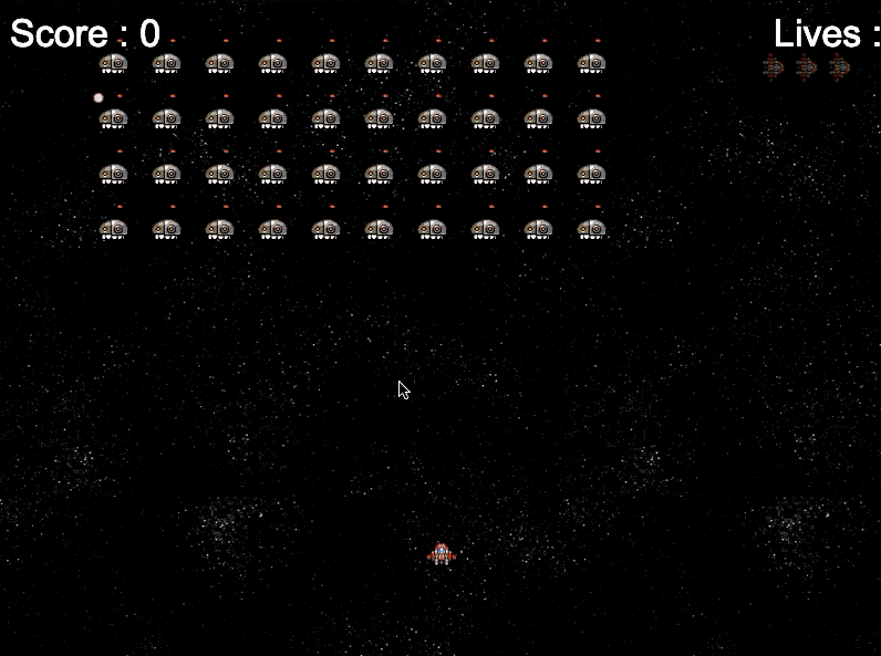 Space Invaders in Ionic + Phaser — Using Capacitor