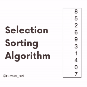 selection sorting algorithm