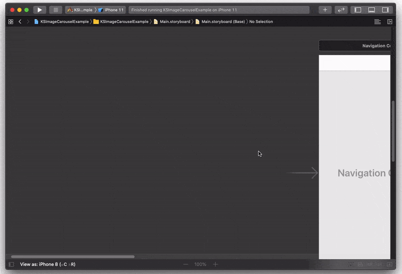 Xcode storyboard shortcut to show library.