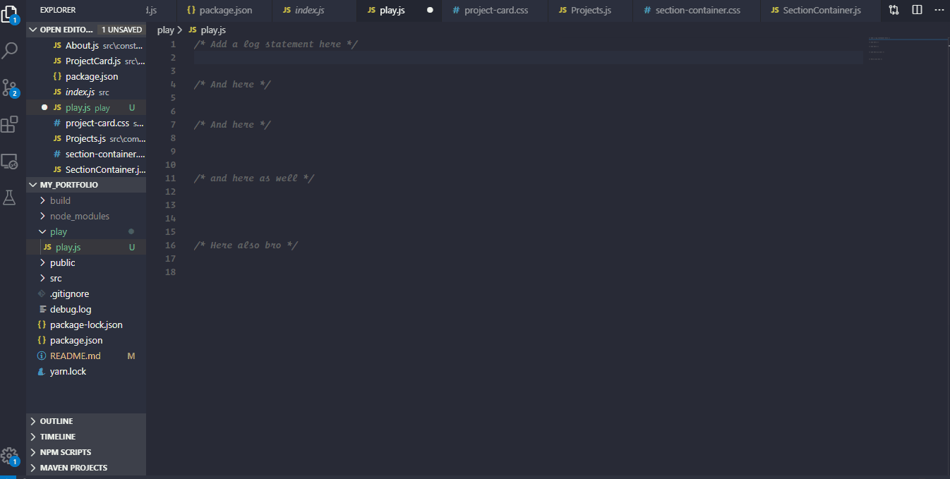 Here are some VS Code keyboard shortcuts for you, now stop using mouse ...