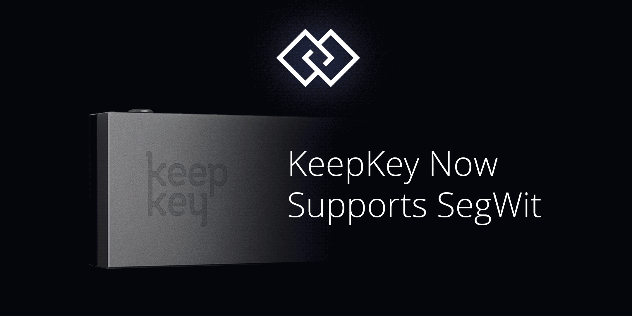 KeepKey Hardware Wallet now supports Bitcoin segwit. Try it out in the new ShapeShift Platform — secured by hardware.