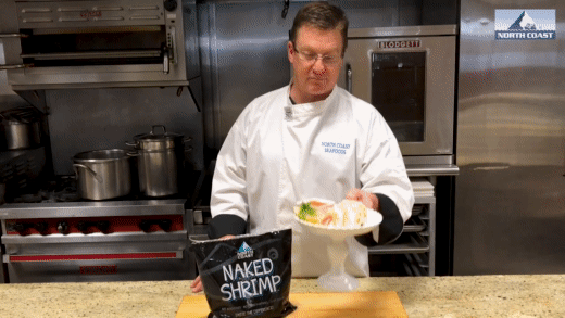 Shrimp Cocktail in the making