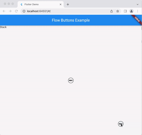 Flutter calculate the child's position in the Flow widget by Dengpan