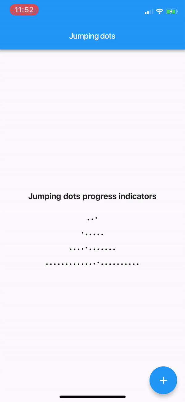 Flutter Jumping Dots Progress Indicator By Waleed Arshad Medium