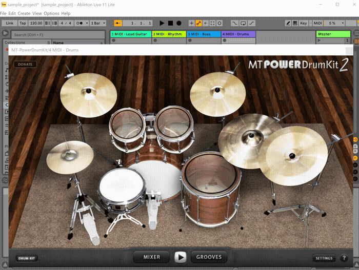 Guide to using Guitar Pro with VST Instruments by Interfacing with a