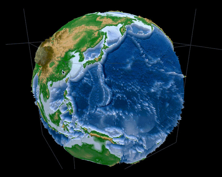 World Map Globe 3d Online Create “Interactive Globe + Earthquake Plot In Python With Plotly | By  Ryota Kiuchi | Towards Data Science | Towards Data Science