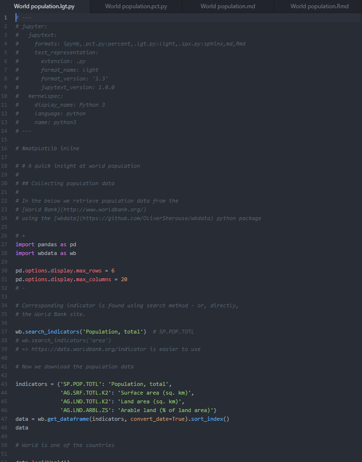 Jupytext 1 0 Highlights Towards Data Science