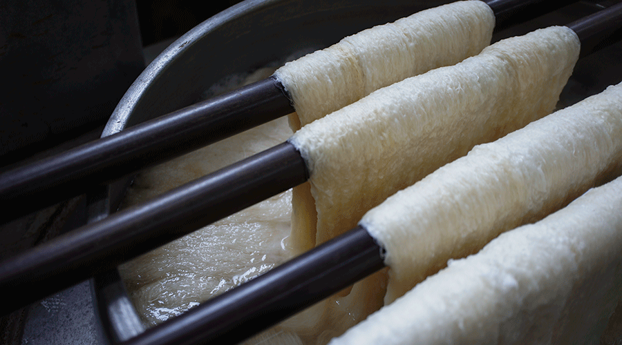 How to prevent the silk from yellowing? by TAKEUCHI Kyoko Yearning