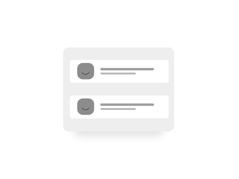 Swipable Cards on Mobile apps with Actions