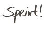 Sprint with Jackie