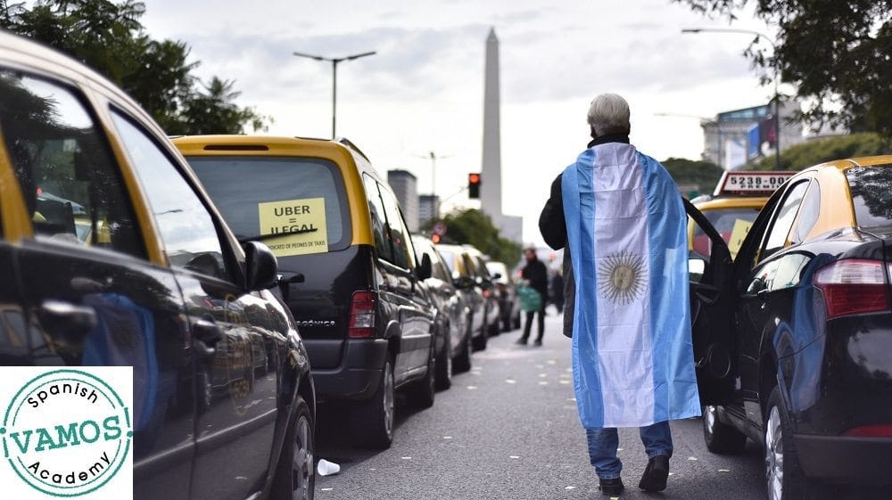 Using Uber in Buenos Aires Argentina by Vamos Academy VAMOS SPANISH