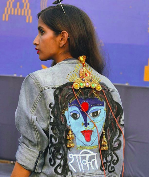 indian jean jacket
