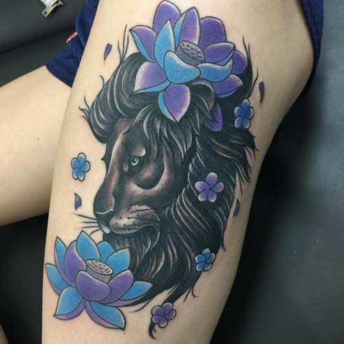 Women S Great Upper Leg Tattoo Models 2020 By Tattolover Medium