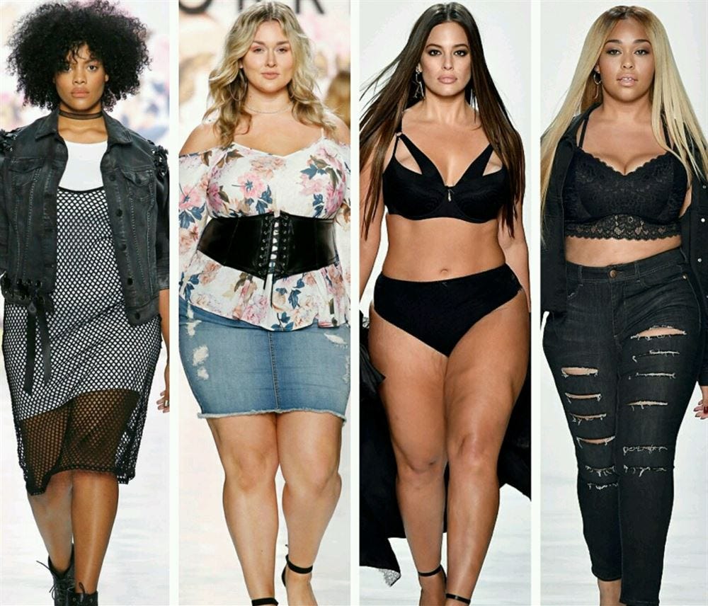 The Fat Stigma and How Social Channels will help the Fashion Industry to be more inclusive of Plus Size Models by Anjana Arunasalam | GBC College English — Lemonade | Medium