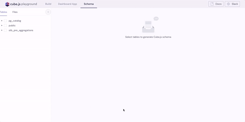 React Highcharts Example with Cube.js