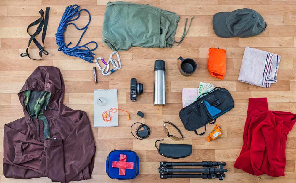 essential hiking items
