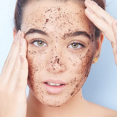step exfoliating