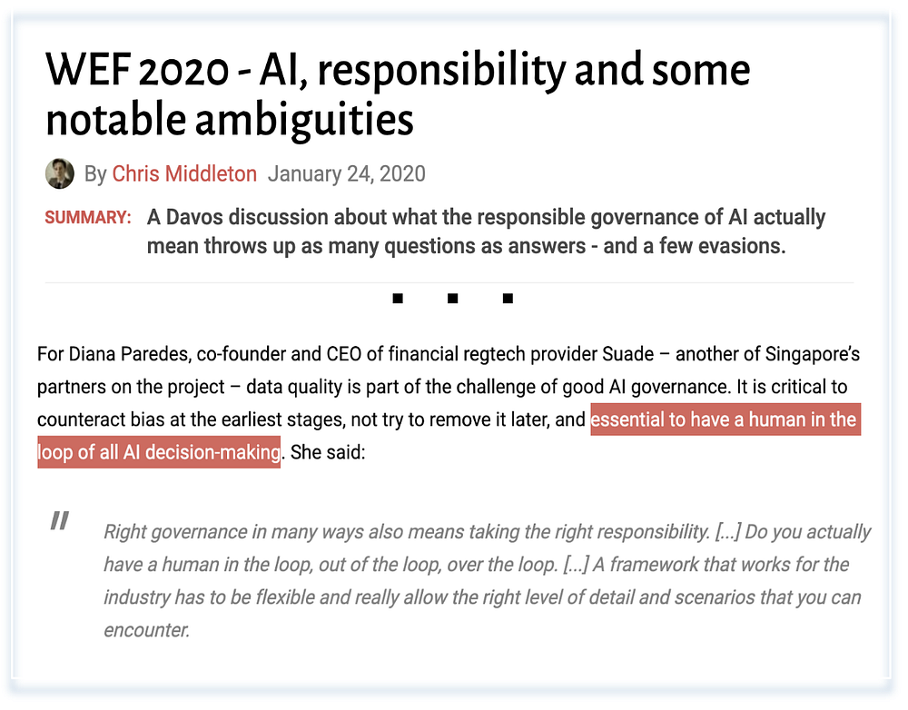 machine learning today