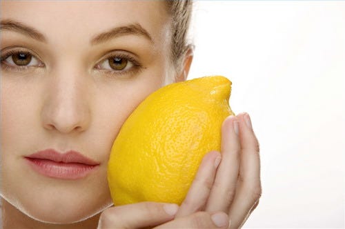 Lemon Juice for Freckles