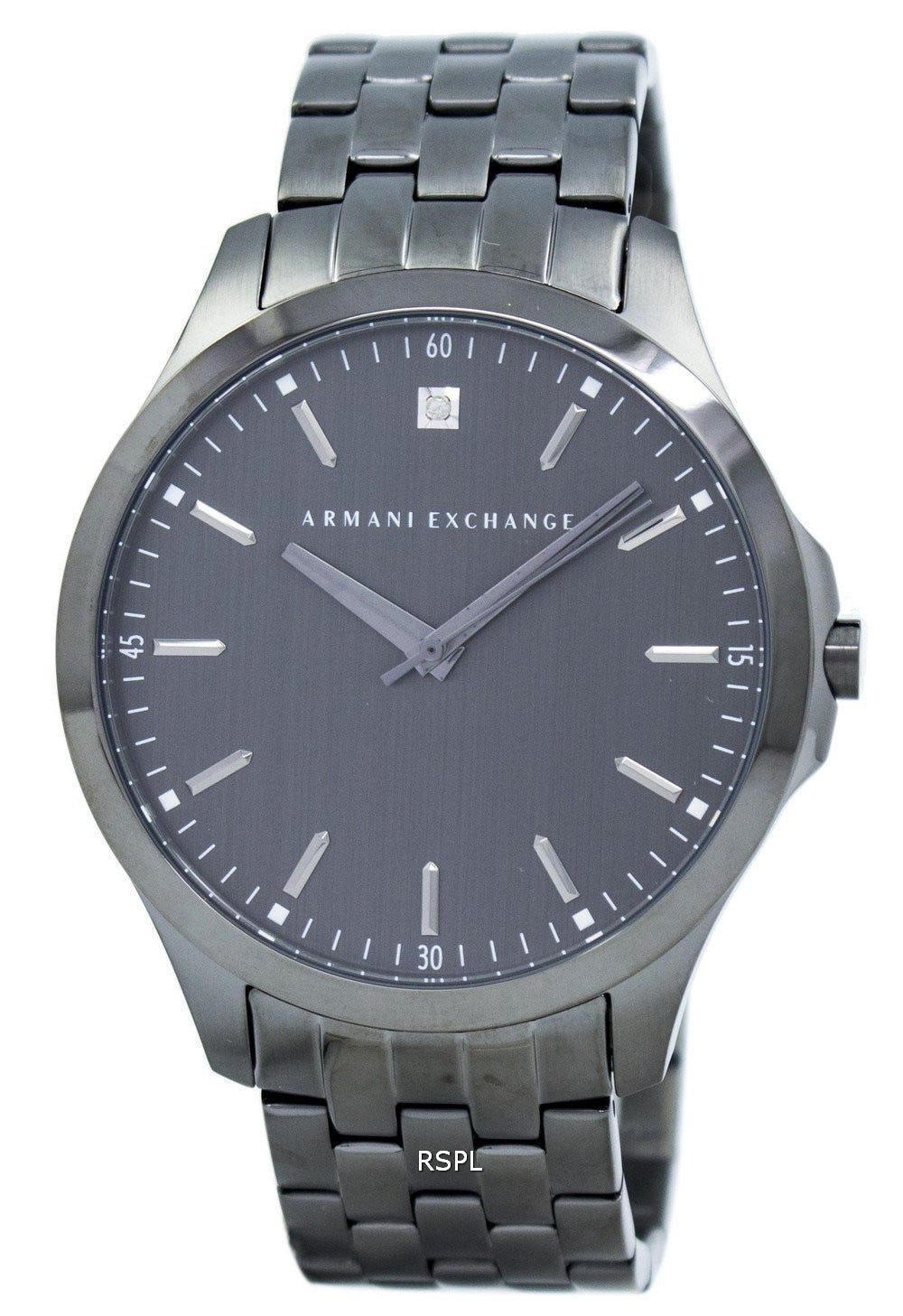 armani exchange watch diamond