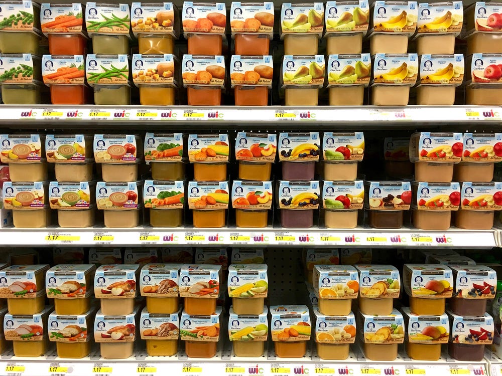 gerber baby food company