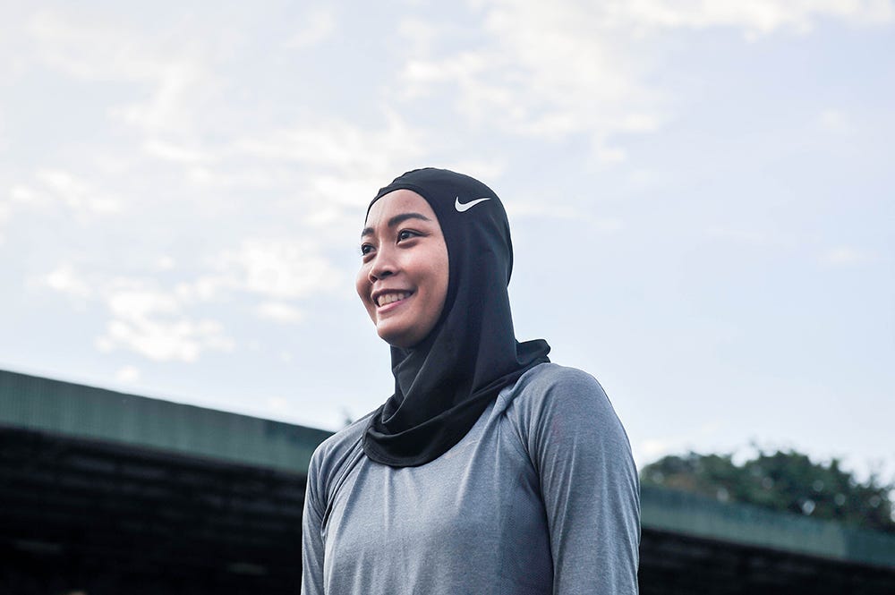 35 Ide Style  Hijab  Untuk Olahraga  Lari For Sprint