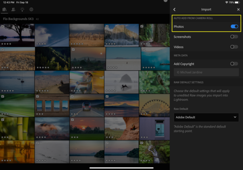 A Simple Workflow For Lightroom On Your Ipad By Michael Jardine Medium