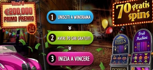 Winorama Bonus Code